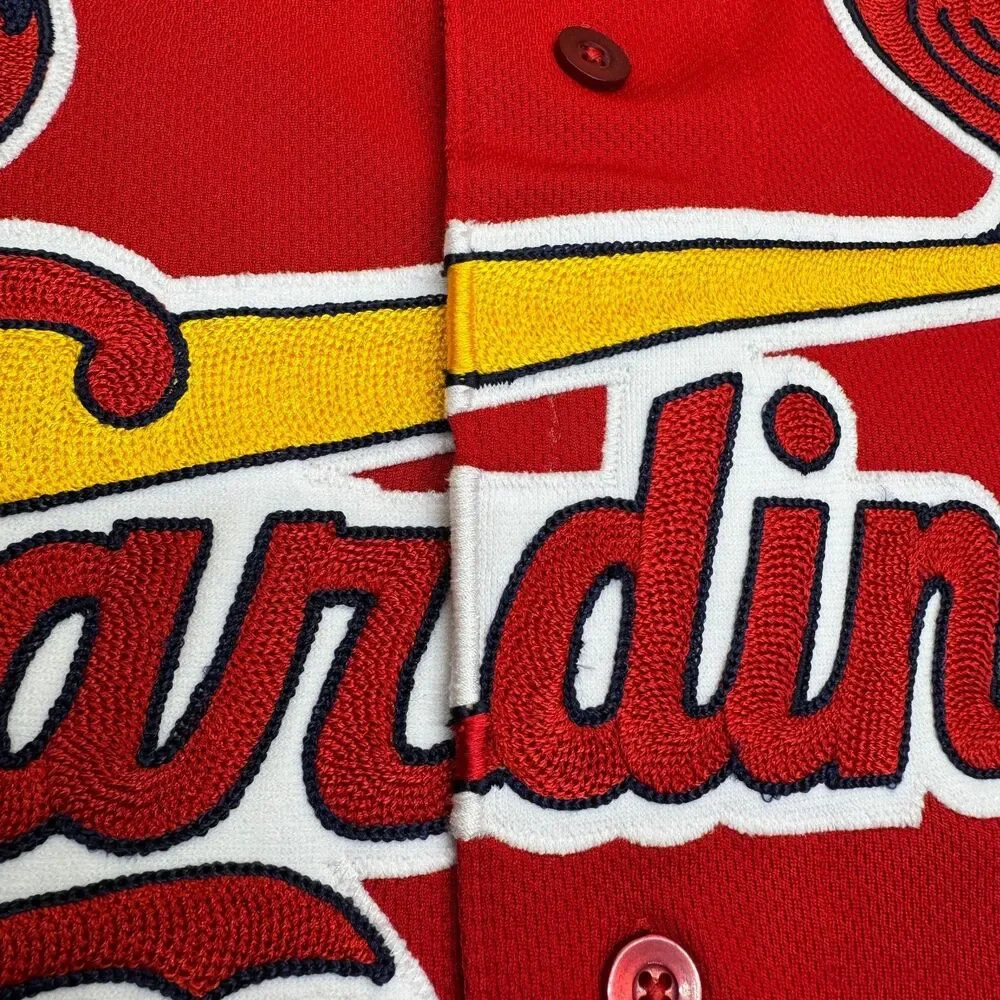 NWOT St Louis Cardinals Nike Elite On Field Authentic Jersey Red Sz 40 MD